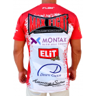 Max Fight - Спортна Тениска - MAX FIGHT 46 - Бяло/Червена​